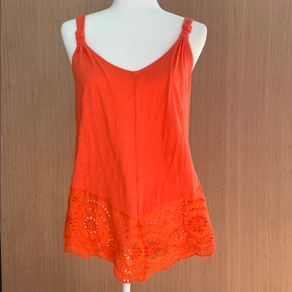 Orange top